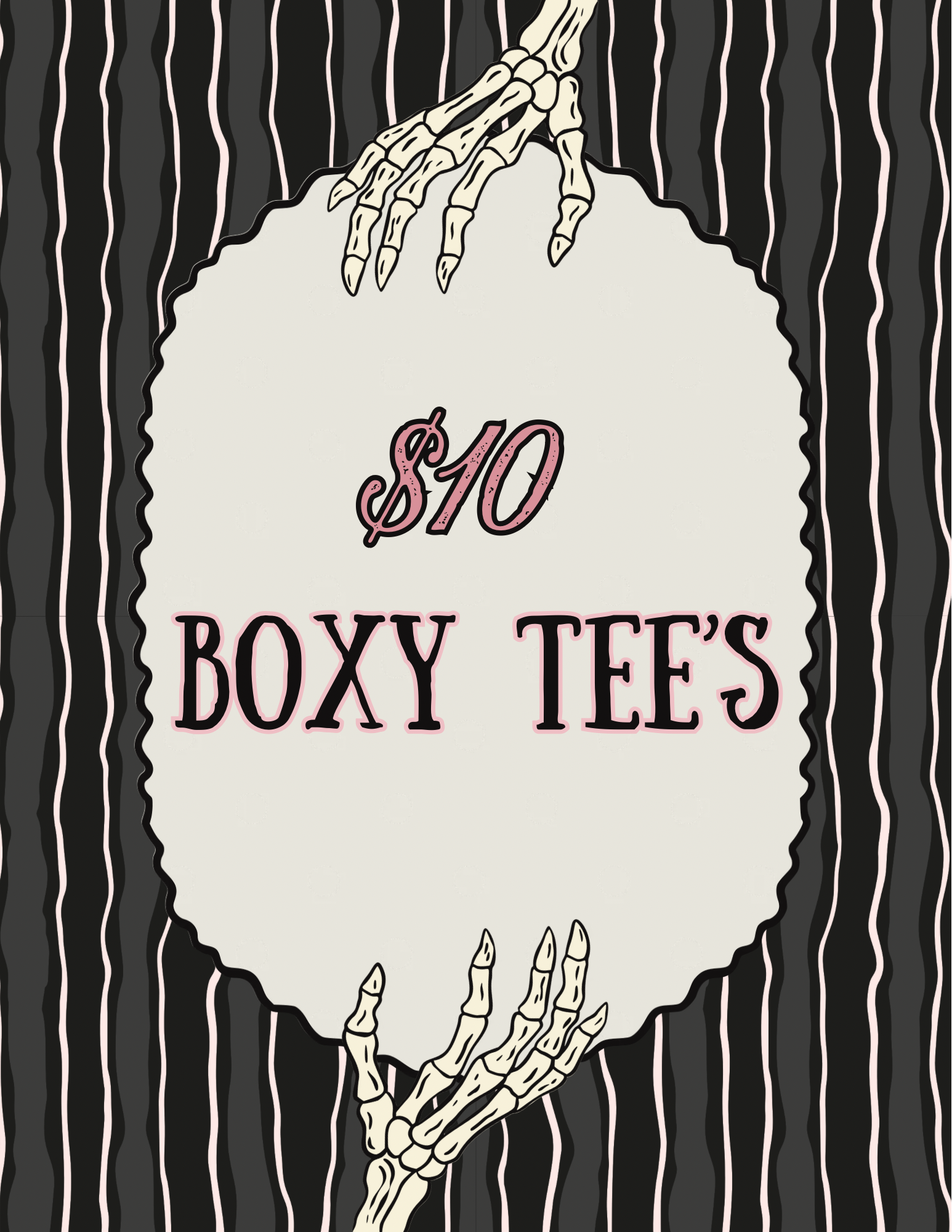 $10 Mystery Boxy Tees